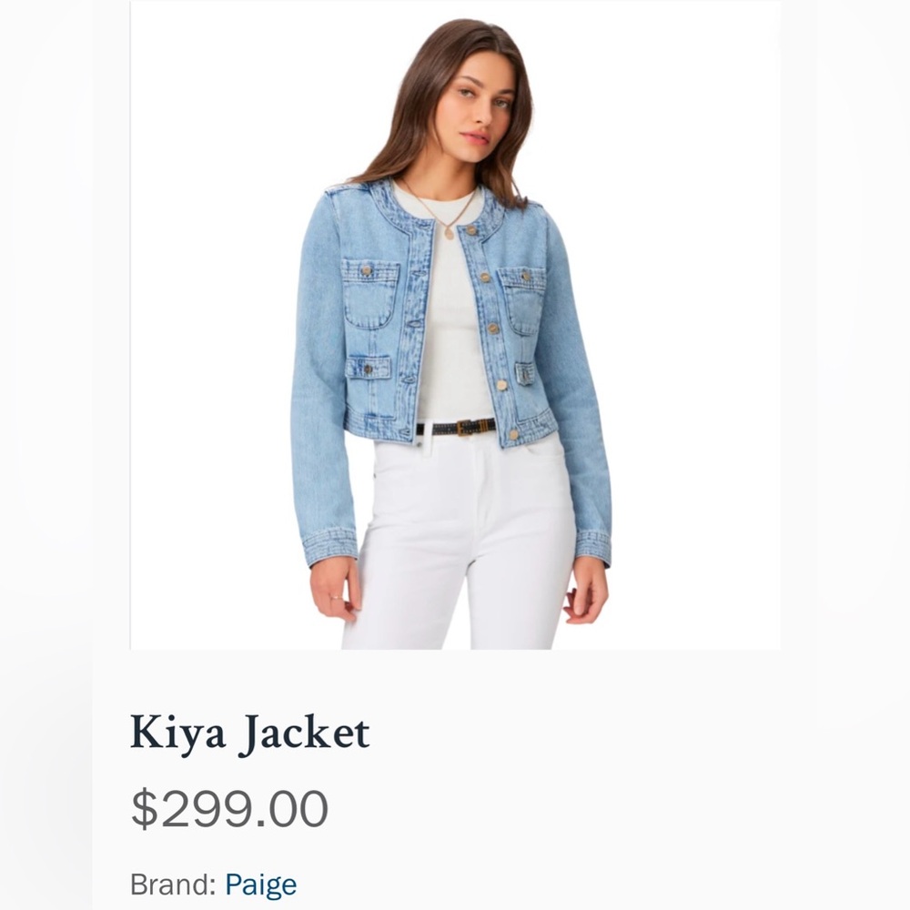 PAIGE - KIYA DENIM JACKET